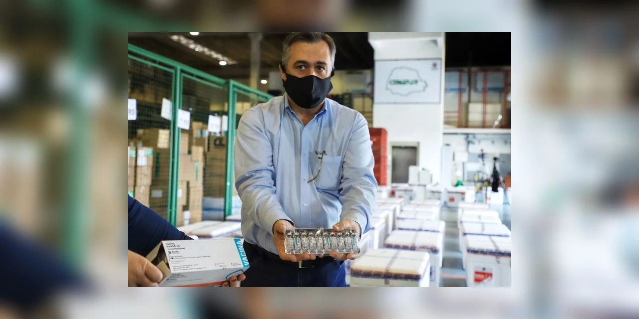 Paraná começa a imunizar trabalhadores da segurança; diz Beto Preto