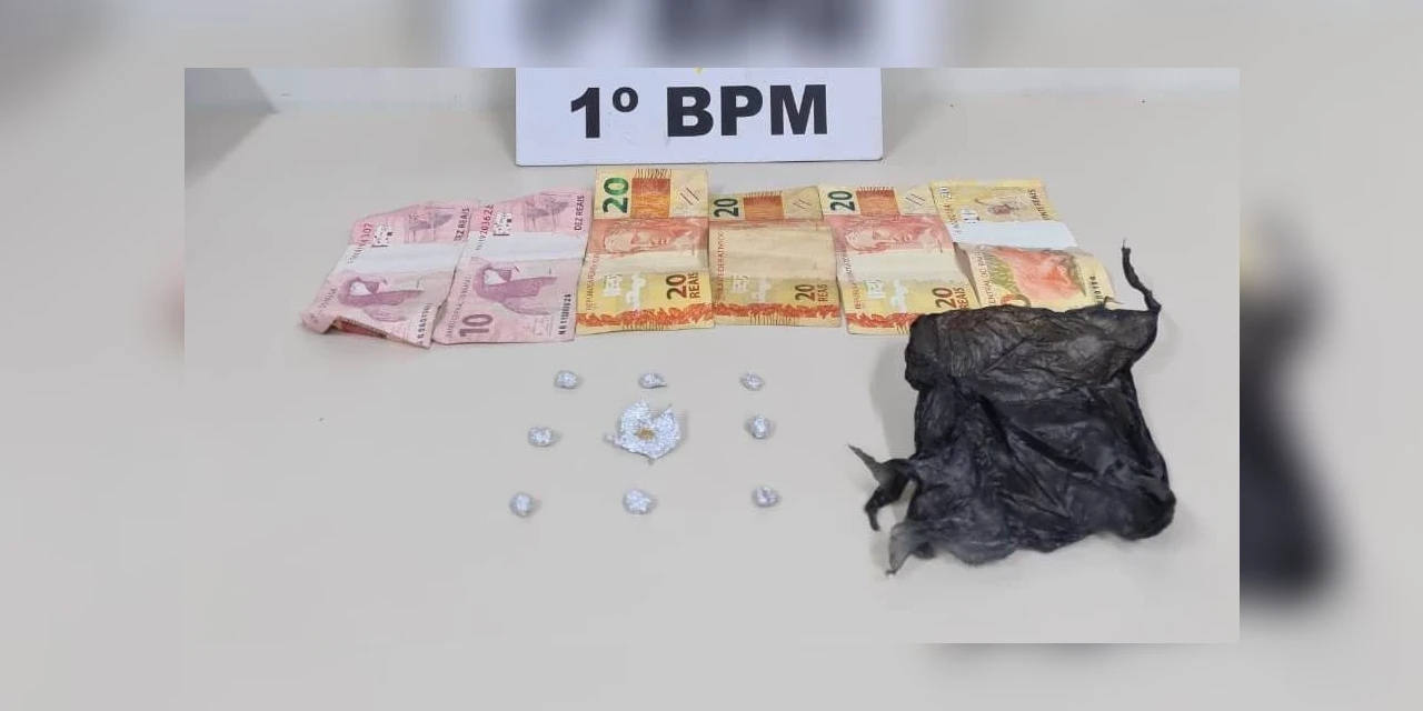 Jovem é preso, após ser flagrado pela PM vendendo drogas em bairro de PG