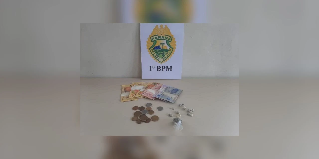 Adolescente é apreendido com 9 pedras de crack na boca, em praça de PG