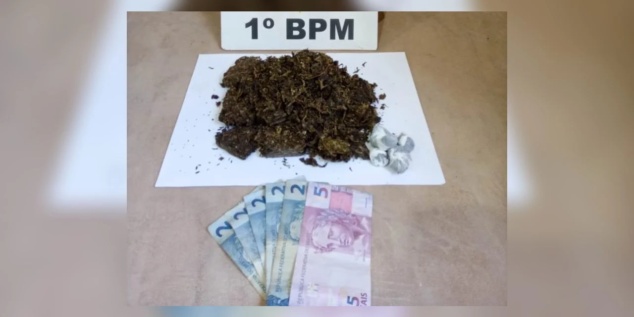 Menor de 14 anos é apreendido com drogas após abordagem policial em Castro