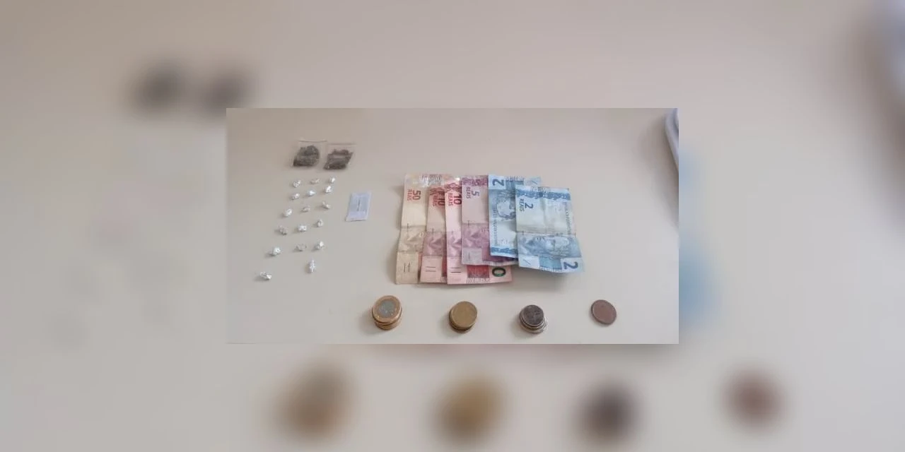 Casal é preso por suspeita de tráfico de drogas no centro de PG