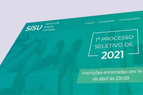 Ministério da Educação divulga hoje resultado do Sisu 2021