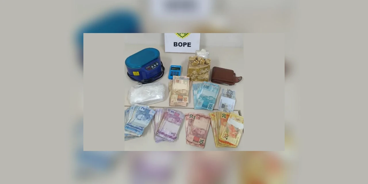 Homem é preso em flagrante por tráfico de drogas, em Ponta Grossa