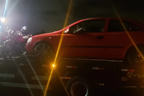 Polícia acaba com racha em "bobódromo"  de PG