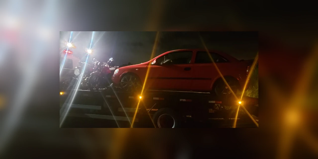 Polícia acaba com racha em "bobódromo"  de PG