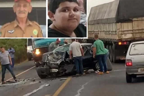 Pai e filho morrem em acidente na BR-373 em Chopinzinho; família era de Ponta Grossa