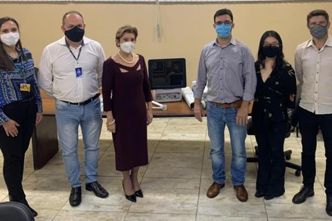 Ambev doa ventilador pulmonar para atender pacientes na UPA Santa Paula