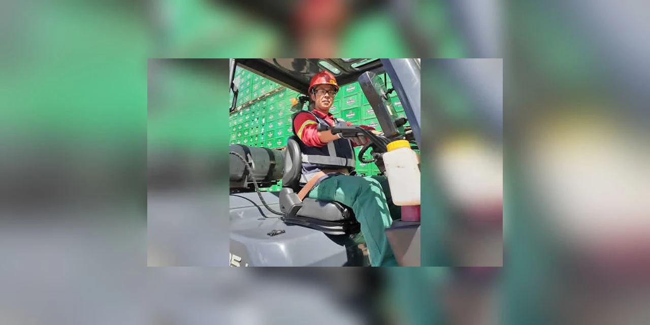 Heineken abre vagas de emprego para mulheres empilhadeiristas