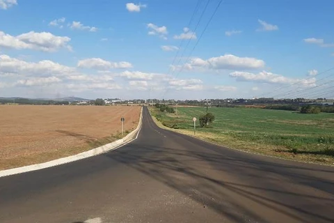 Novo acesso ao Distrito Industrial é inaugurado