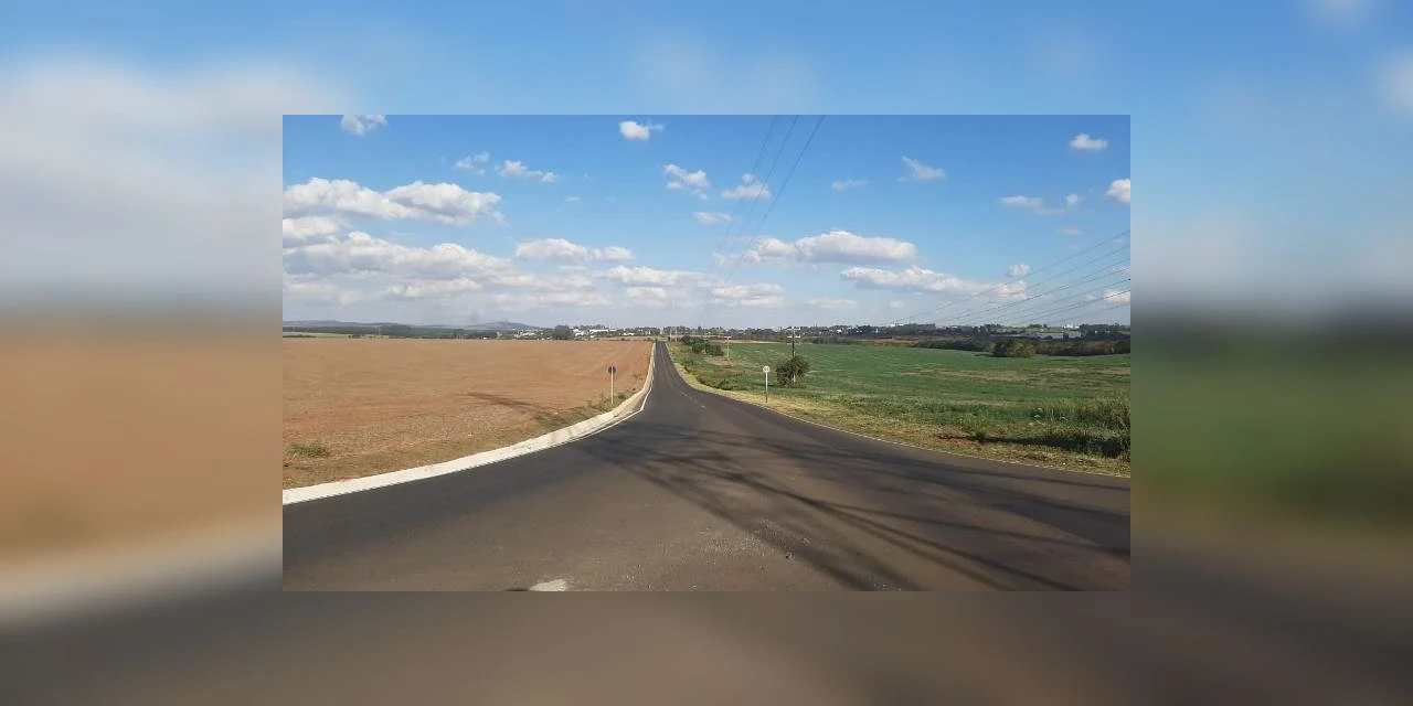 Novo acesso ao Distrito Industrial é inaugurado