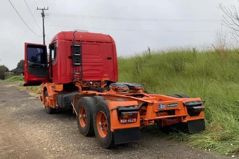 PM recupera caminhão roubado em menos de três dias