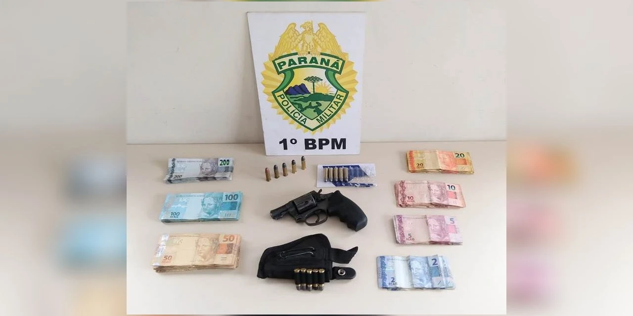 Homem é detido por posse ilegal de arma de fogo, em Uvaranas