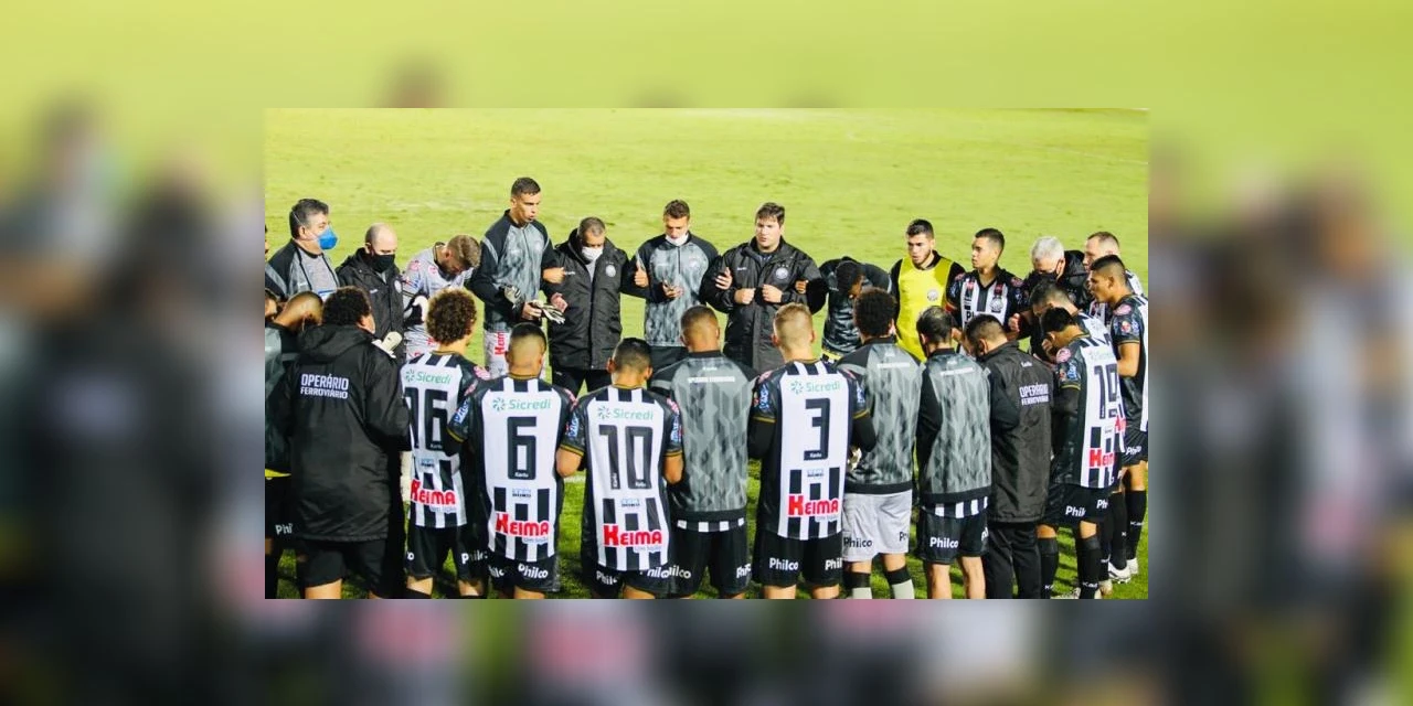 Operário vence o Cianorte por 3 a 0 e segue na liderança do estadual