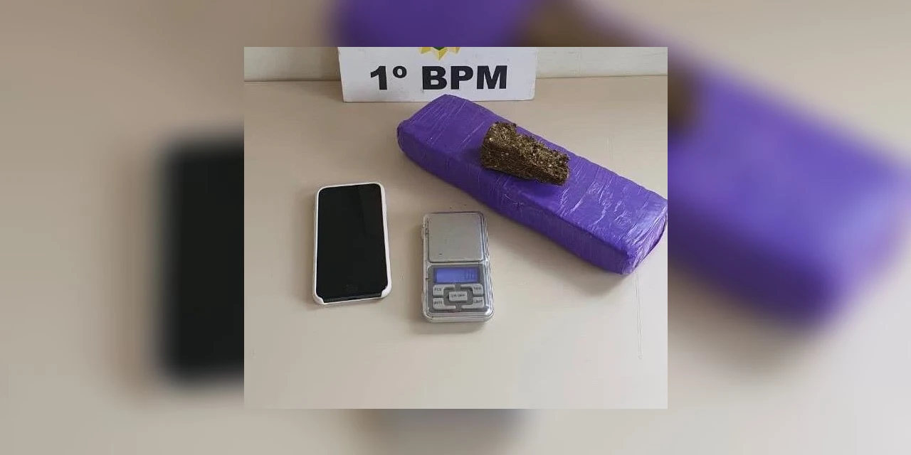 PM fecha boca de fumo e casal é preso em PG