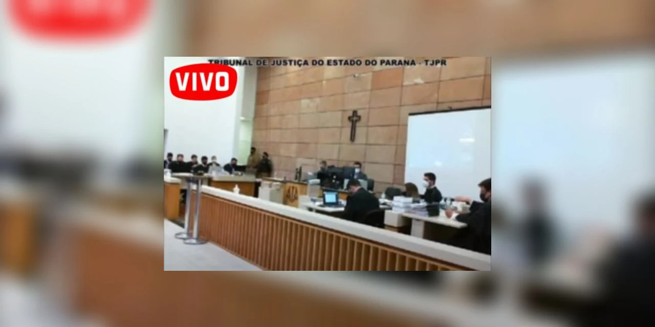 Acompanhe ao vivo o juri de Luis Felipe Manvailer acusado de matar a esposa em Guarapuava