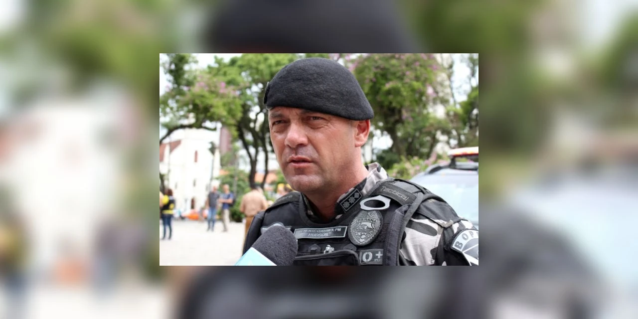 Coronel Hudson comandante geral da PMPR  é internado com covid-19