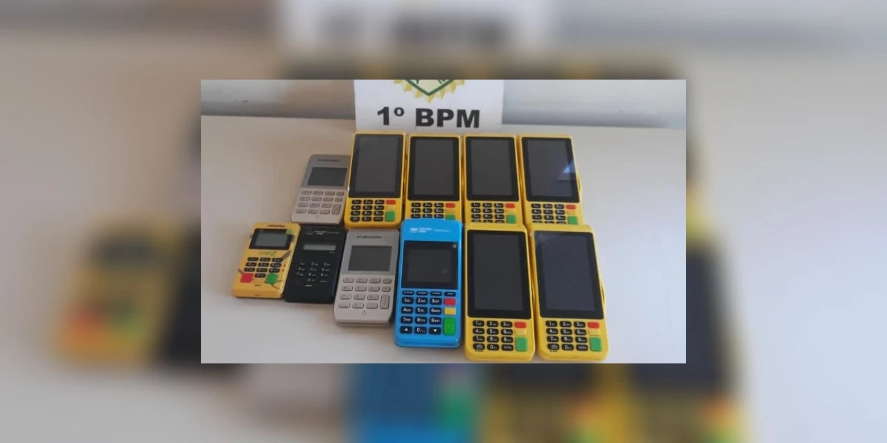 Individuo é preso com 11 máquinas de cartão ao tentar aplicar golpe em dona de casa