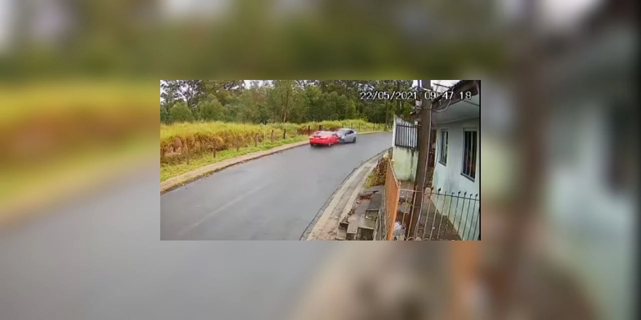Vídeo mostra acidente com morte em Jaguariaíva