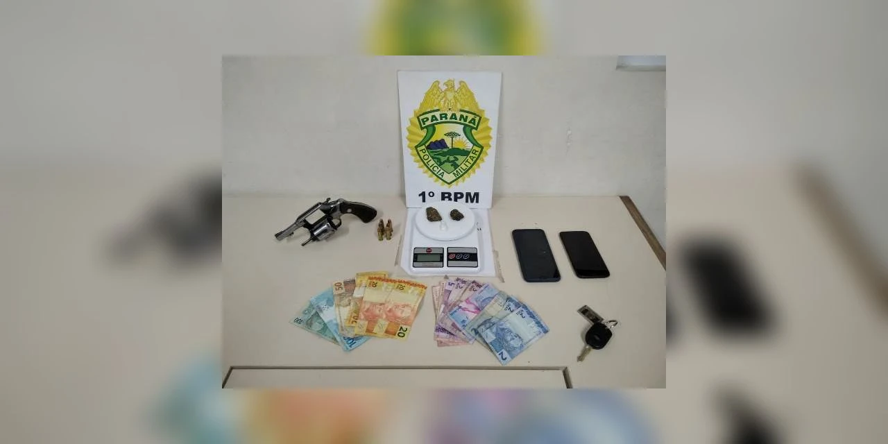 Homem tenta fugir da policia e acaba preso por trafico de drogas