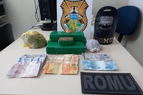 Guarda Municipal apreende mais de 2,2 quilos de drogas em PG