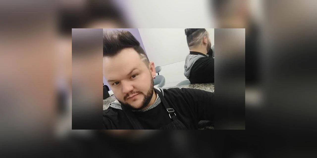 Jovem cabeleireiro morre vitima de covid em Ponta Grossa