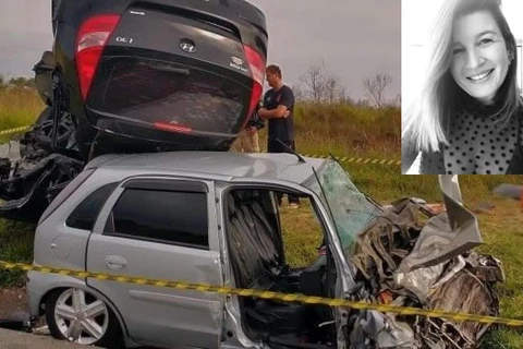 Professora morre em acidente na BR-277, em Palmeira