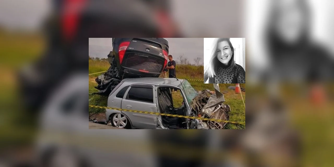 Professora morre em acidente na BR-277, em Palmeira