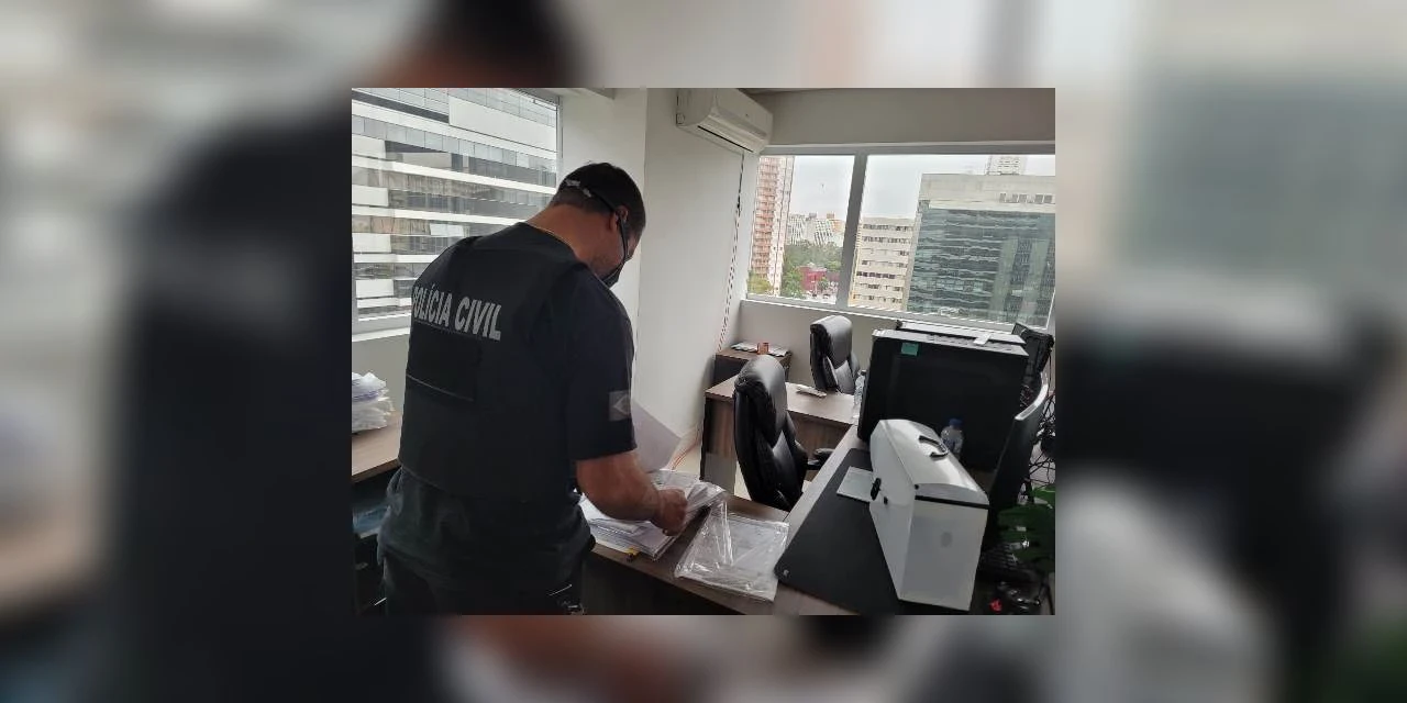 Policia civil mira organização criminosa suspeita de aplicar golpe milionário no Paraná