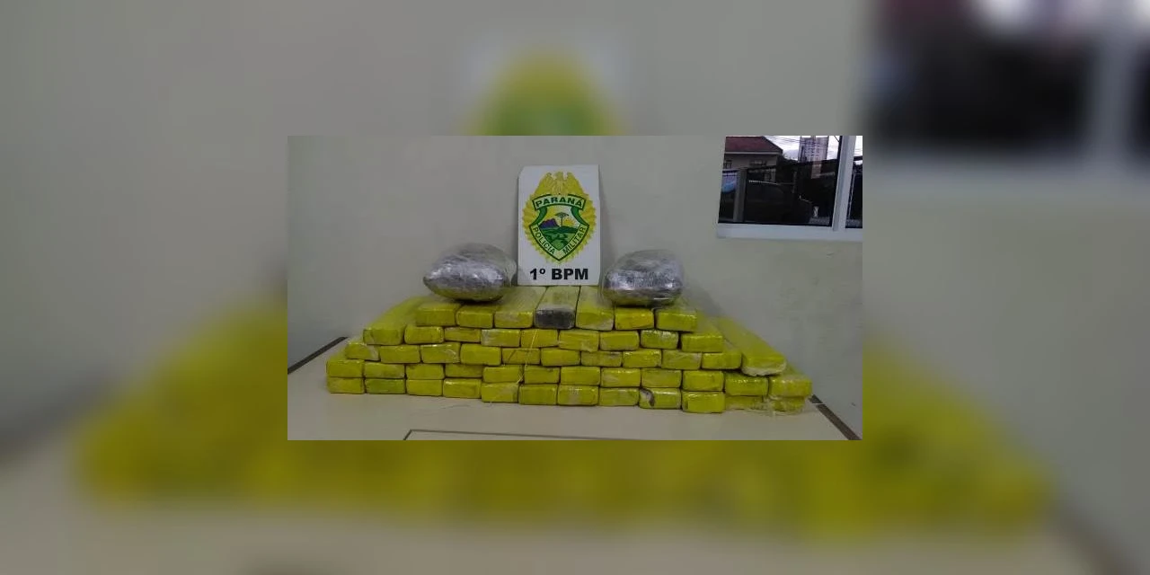 Adolescentes são apreendidas com mais de 40 quilos de maconha, em PG