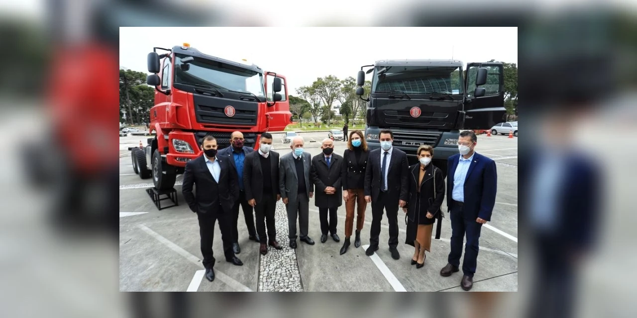 TatraBras apresenta modelos de caminhões que serão fabricados em Ponta Grossa