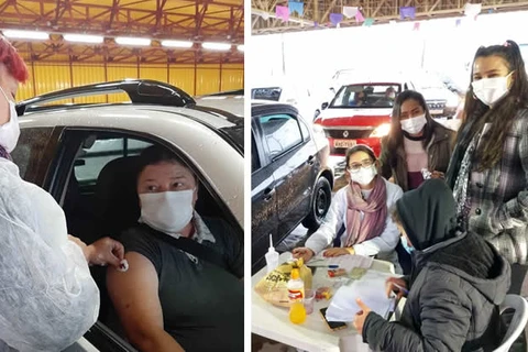 Mais de sete mil pessoas são vacinadas contra a Covid-19 em Ponta Grossa neste sábado (19)