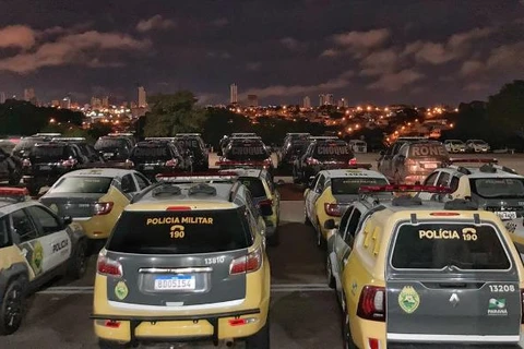 Operação xeque-mate da PM mira tráfico de drogas em Castro