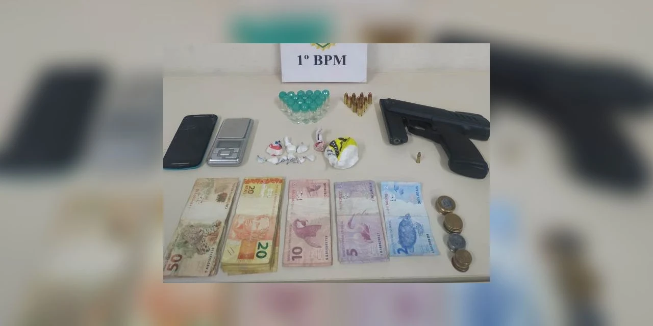 Polícia prende dois homens e flagra comércio de drogas em Ponta Grossa