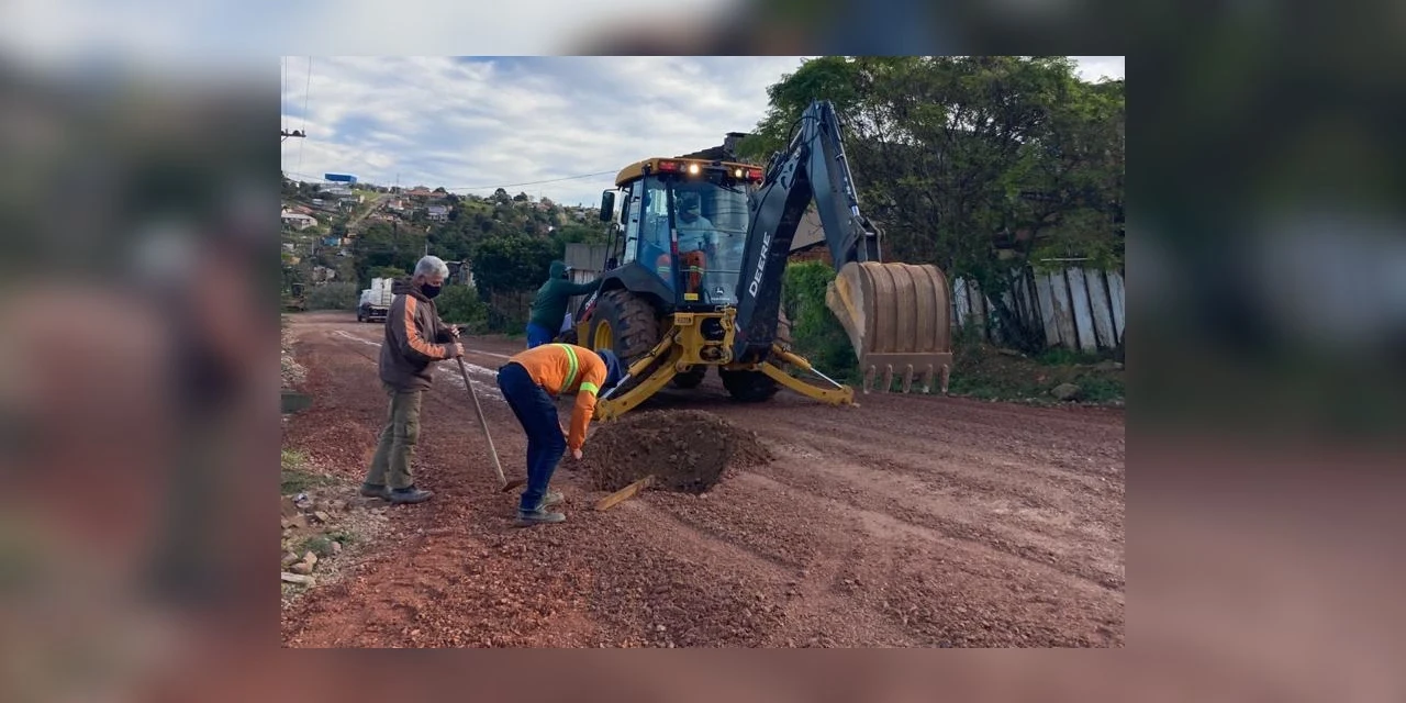 Região de Olarias recebe pavimentação em diversas ruas