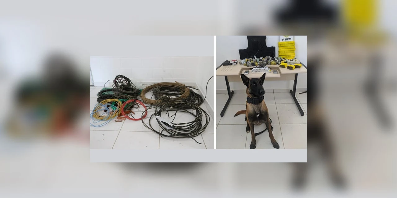 Operação apreende mais de 360 quilos de metais em Castro