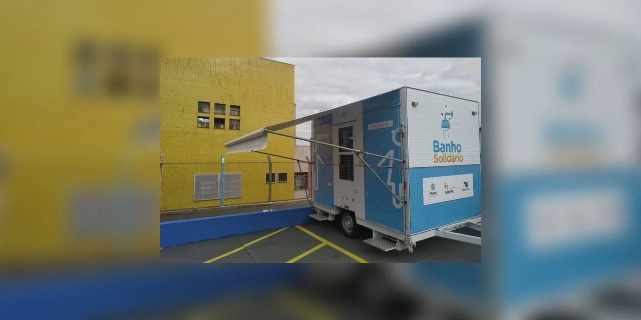 Projeto Banho Solidário volta a atender população em situação de rua