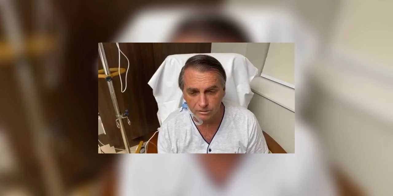 Bolsonaro diz que está doente por causa de facada que levou em 2018