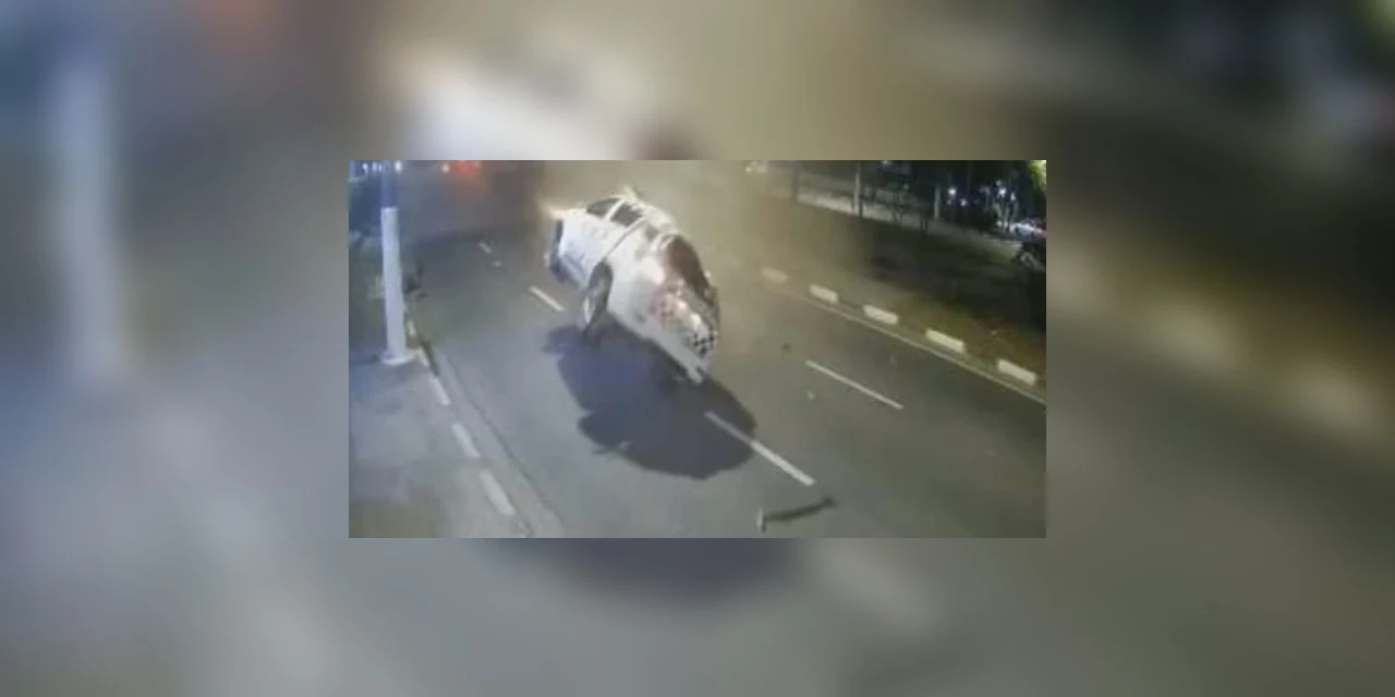 Policial morre ao ser arremessado durante acidente em SP