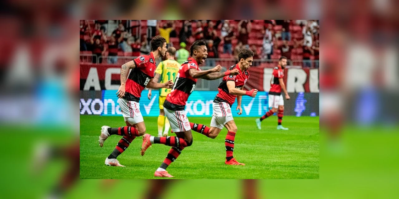 Em Brasília, Mengão goleia o Defensa por 4 a 1 e avança para as quartas da Libertadores