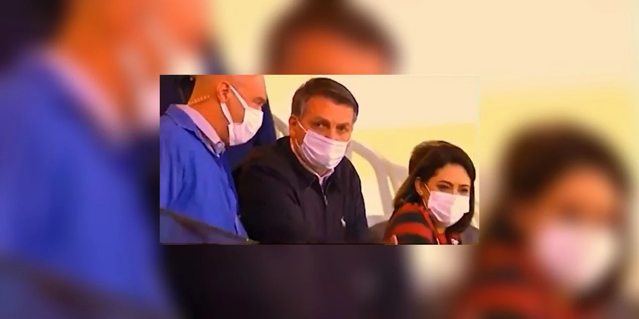 Narrador da Fox Sports ignora presença de Bolsonaro em jogo do Flamengo; veja vídeo