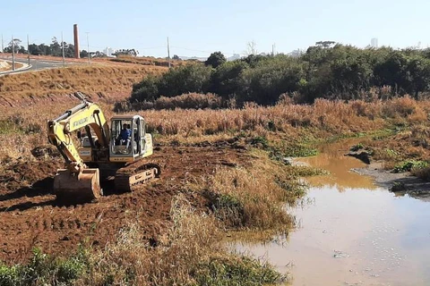 Prefeitura retoma trabalhos para execução do segundo lago no Parque de Olarias