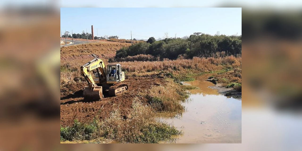Prefeitura retoma trabalhos para execução do segundo lago no Parque de Olarias