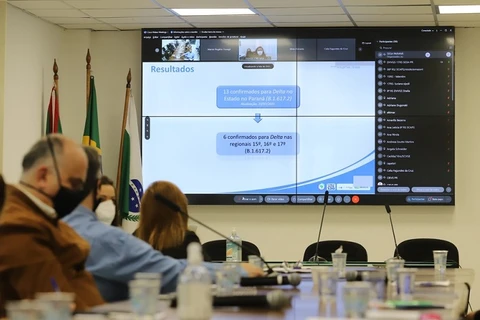 Paraná confirma transmissão comunitária da variante delta e mais 16 casos