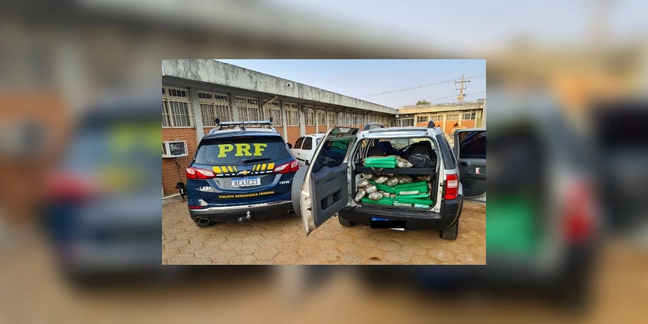 Casal é preso transportando mais de 150 quilos de drogas na BR-277