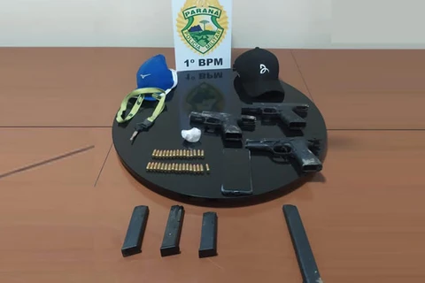 Policiais militares entram em confronto com bandidos em Carambeí