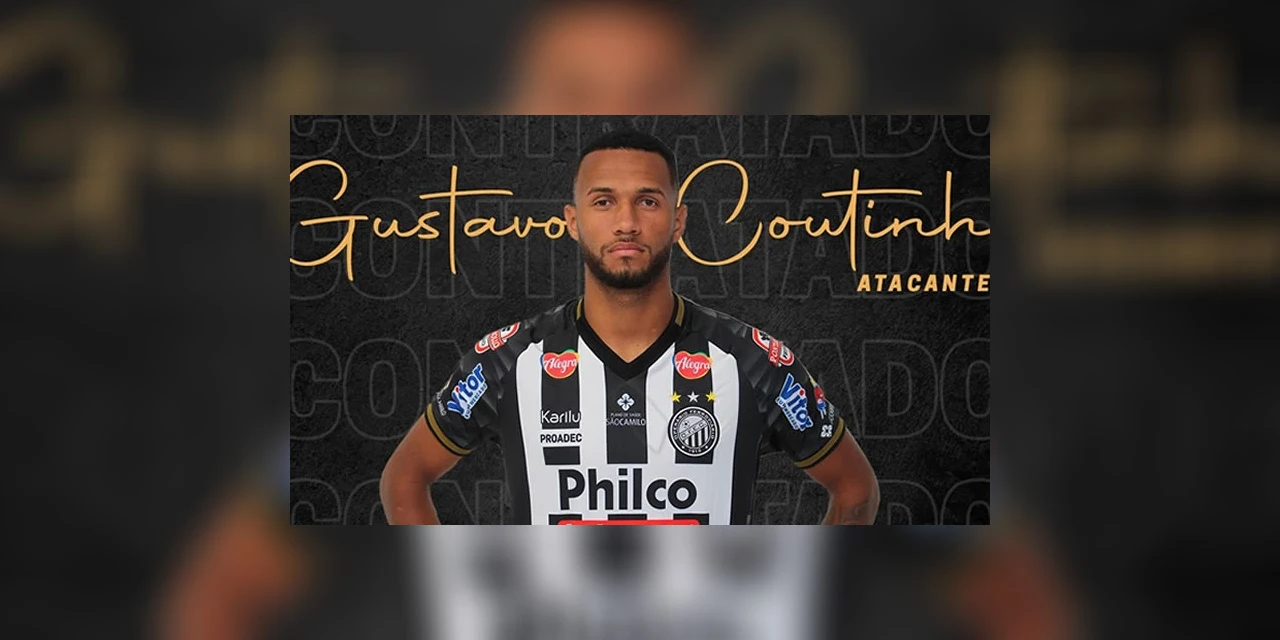 Gustavo Coutinho, o mais novo atacante do Operário Ferroviário