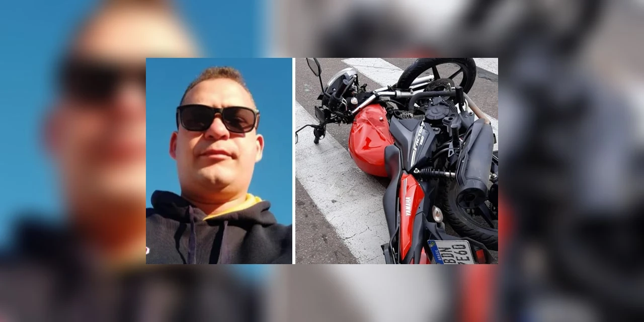 Identificado motociclista que morreu em acidente no centro