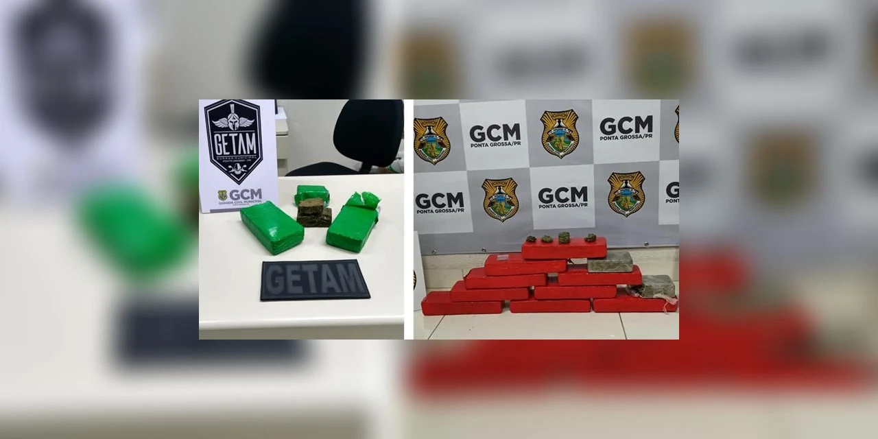 GCM apreende mais de 10 quilos de drogas no fim de semana