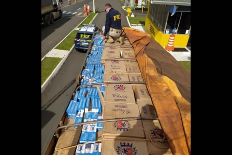 Motorista é preso pela PRF após tentar fugir com caminhão em Irati