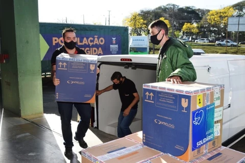 136,8 mil vacinas contra a Covid-19 chegam nesta sexta-feira ao Paraná
